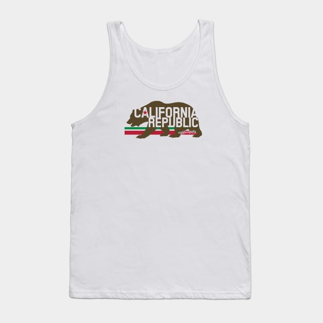 California Republic Tank Top by DesignWise